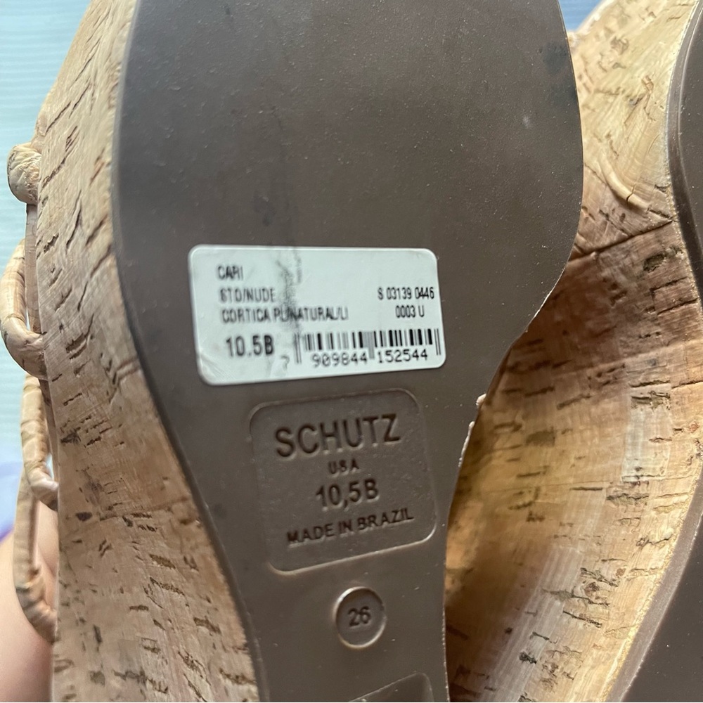 NWOB SHULTZ CORK WEDGE SIZE 10.5 - Picture 9 of 12